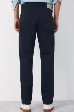Pantal&oacute;n 5 bolsillos color regular fit