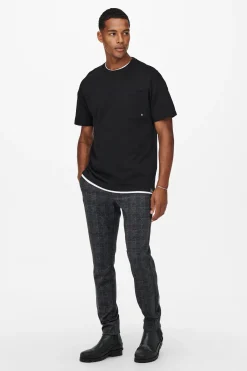 Pantal&oacute;n 5 bolsillos tapered