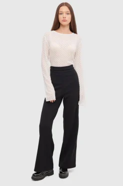 Pantal&oacute;n Ancho Bot&oacute;n