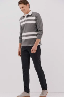 Pantal&oacute;n chino print slim