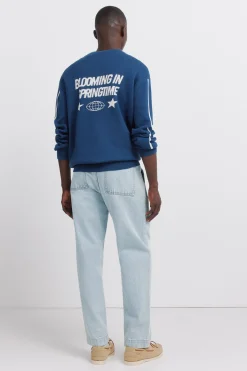 Pantal&oacute;n chino vaquero lavado claro