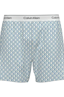 Pantalón corto pijama logo