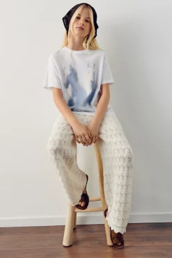 Pantalón crochet niña