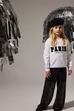 Pantalón culotte de lentejuelas de niña