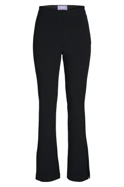 Pantal&oacute;n flare tiro alto