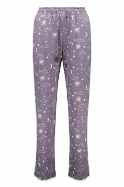 Pantal&oacute;n largo 100% algod&oacute;n estampado astral