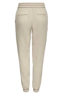Pantal&oacute;n largo fluido de cintura el&aacute;stica