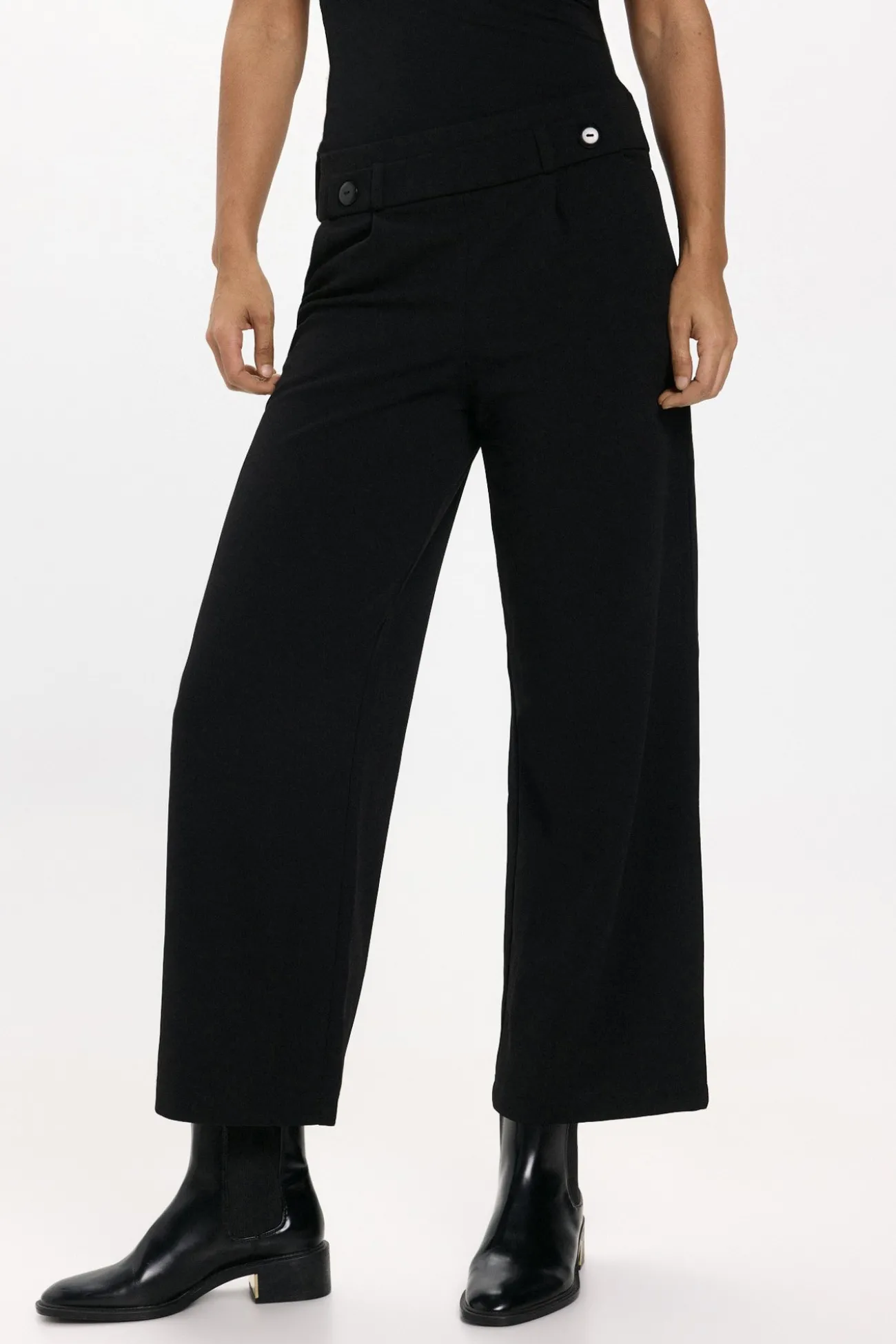 Pantalón largo wideleg