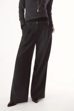 Pantal&oacute;n pinzas recto