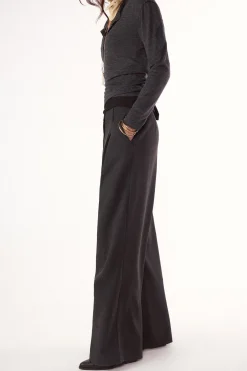 Pantal&oacute;n pinzas recto