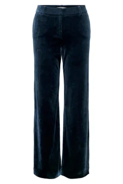 Pantal&oacute;n recto de terciopelo