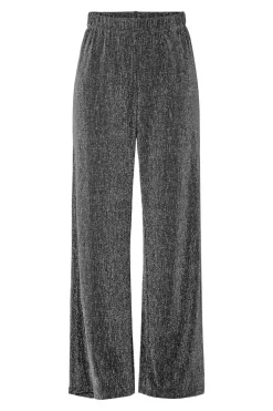 Pantal&oacute;n recto lurex el&aacute;stico
