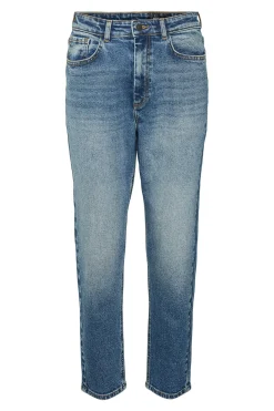 Pantal&oacute;n vaquero de largo tobillero