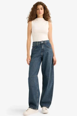 Pantalón vaquero de talle alto