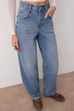 Pantal&oacute;n vaquero holgado