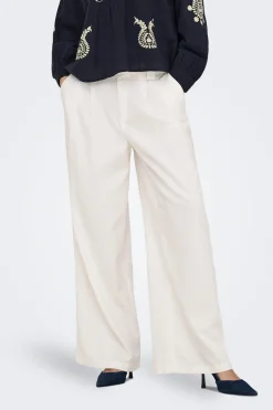 Pantal&oacute;n wide de lino