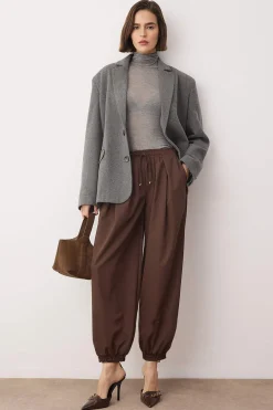 Pantalones bombachos flu&iacute;dos