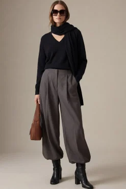 Pantalones bombachos flu&iacute;dos
