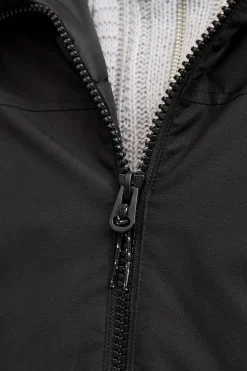 Parka capucha pelo