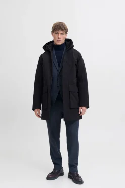Parka cl&aacute;sica con capucha