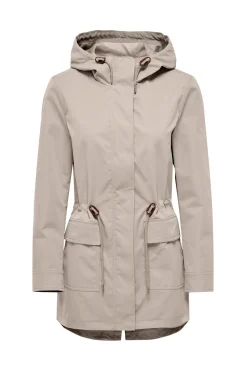 Parka con capucha