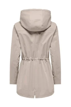 Parka con capucha