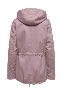 Parka con capucha
