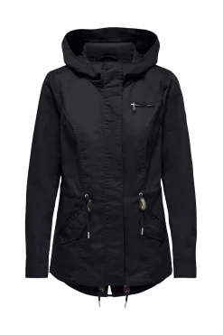 Parka con capucha