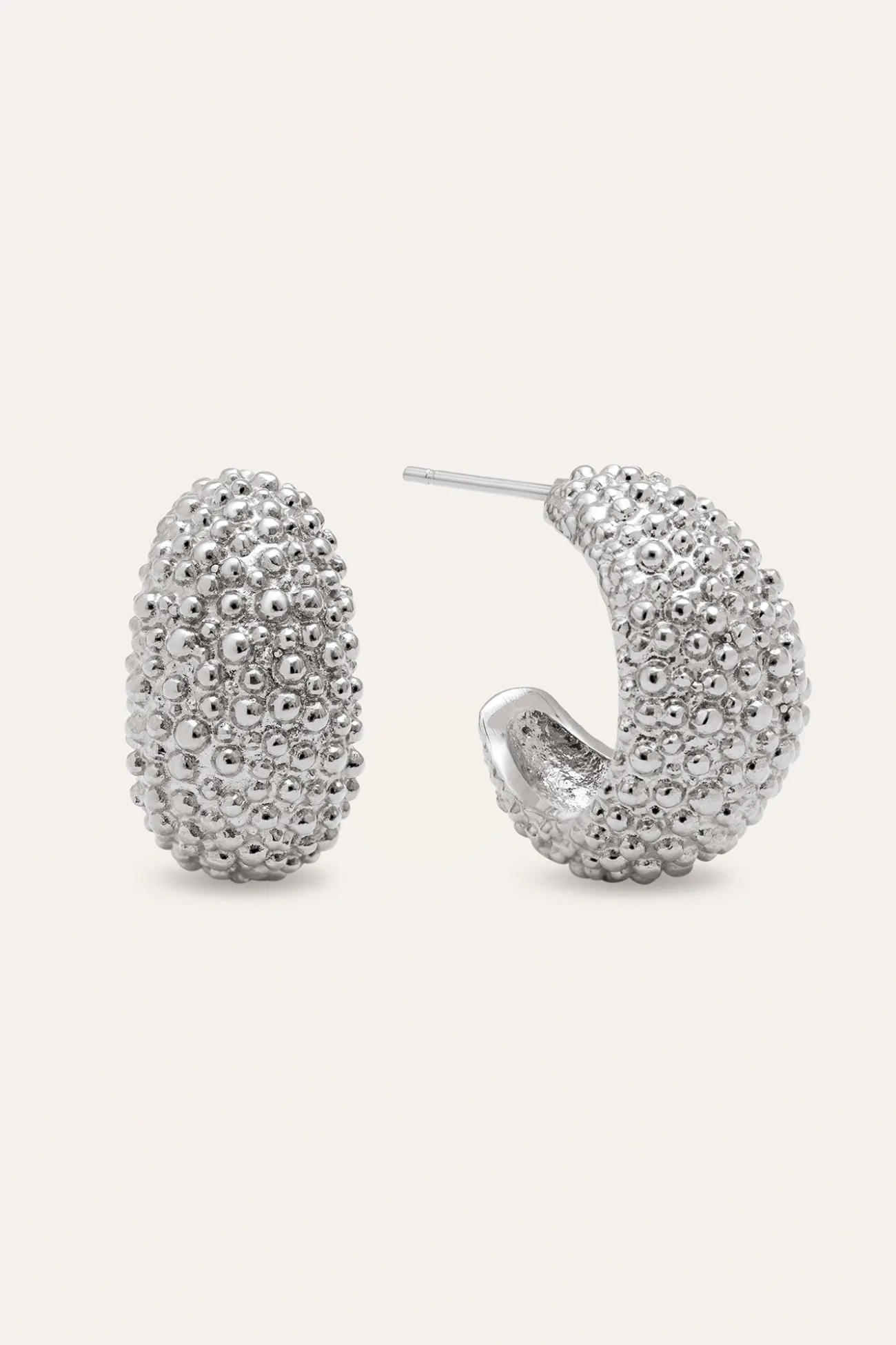 Pendientes Aro Antique Acero