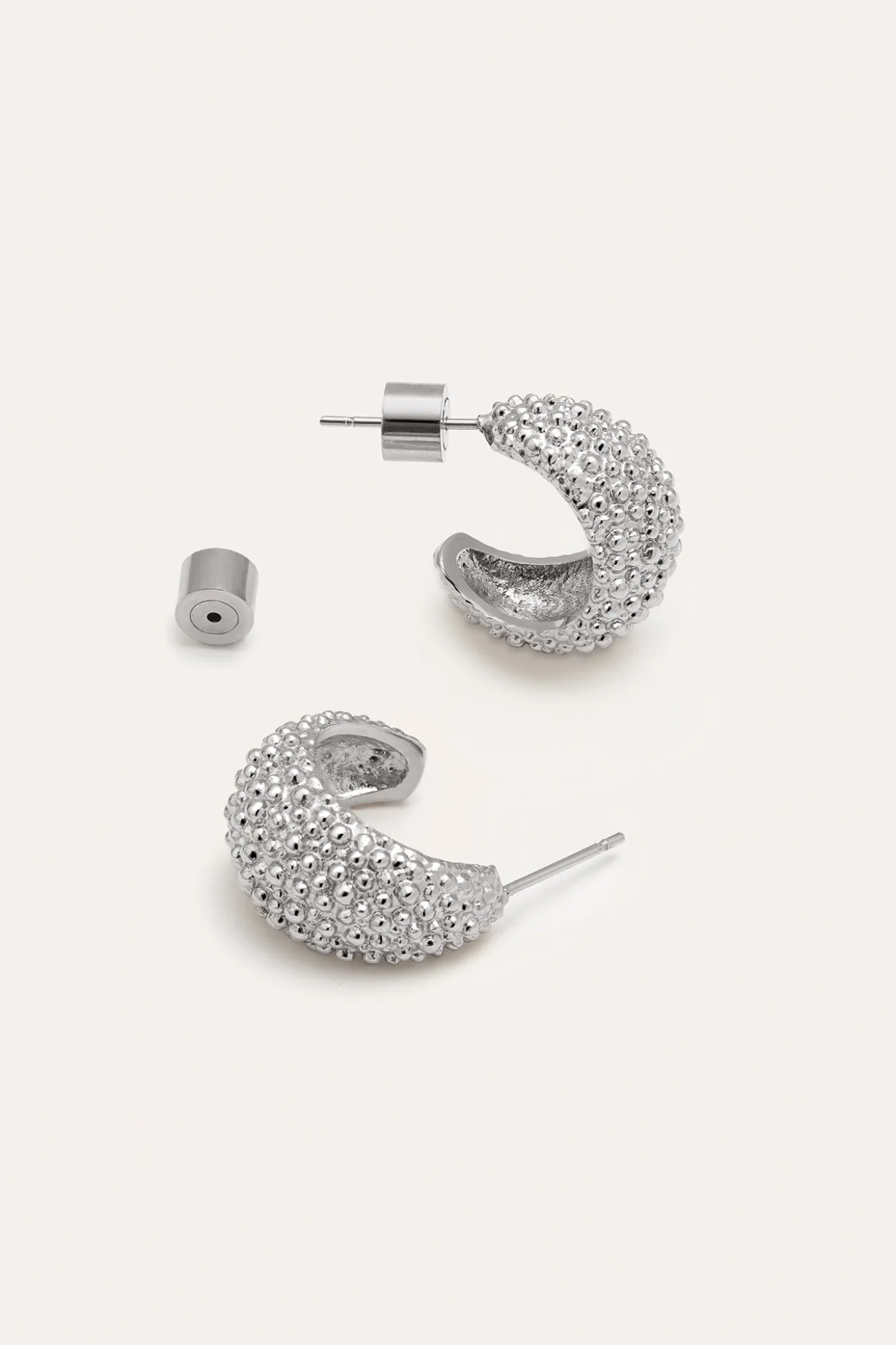 Pendientes Aro Antique Acero