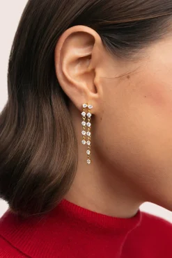Pendientes Long Scarlett Baño Oro