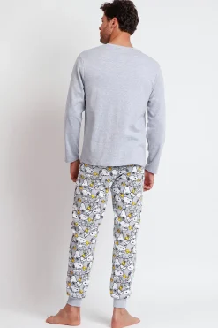 Pijama Family Snoopy Funny para hombre