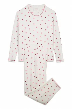 Pijama largo estampado Mickey Cherry