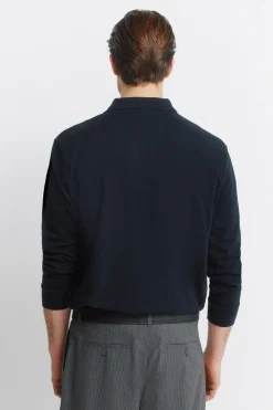 Polo b&aacute;sico Springfield manga larga regular fit