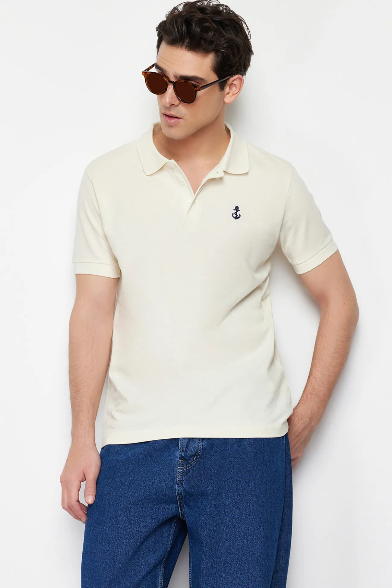 Polo de manga corta