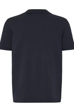 Polo de punto con cuello pico