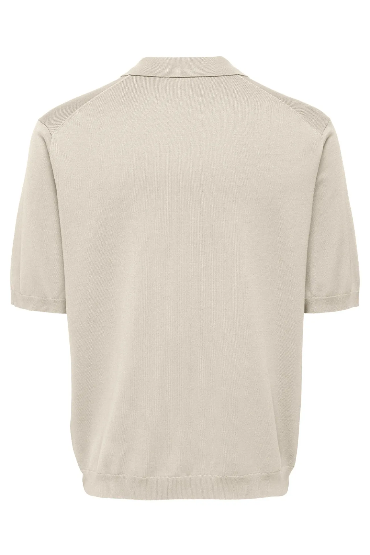Polo de punto manga corta