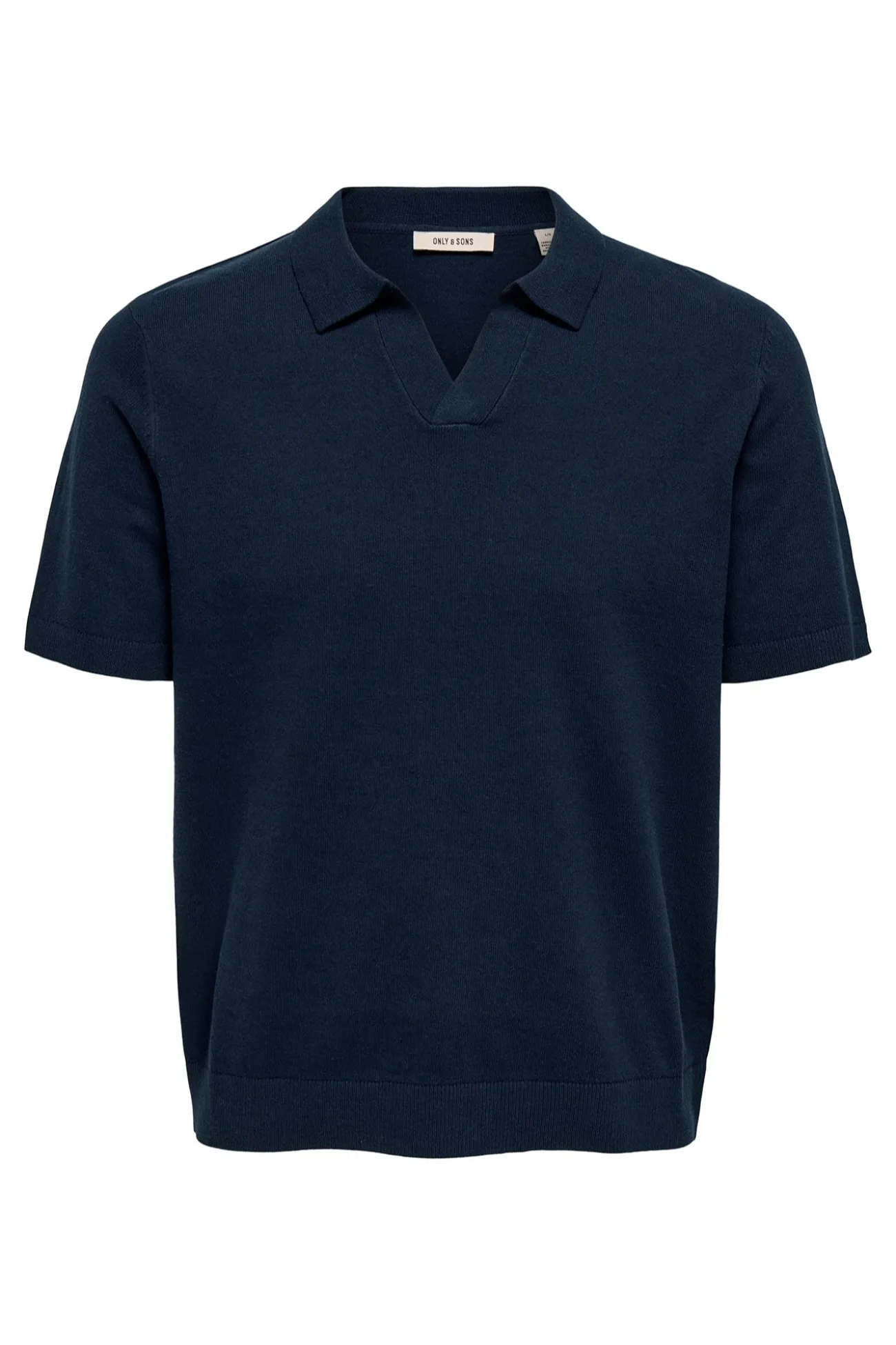 Polo de punto manga corta