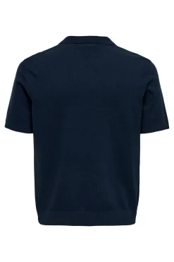 Polo de punto manga corta