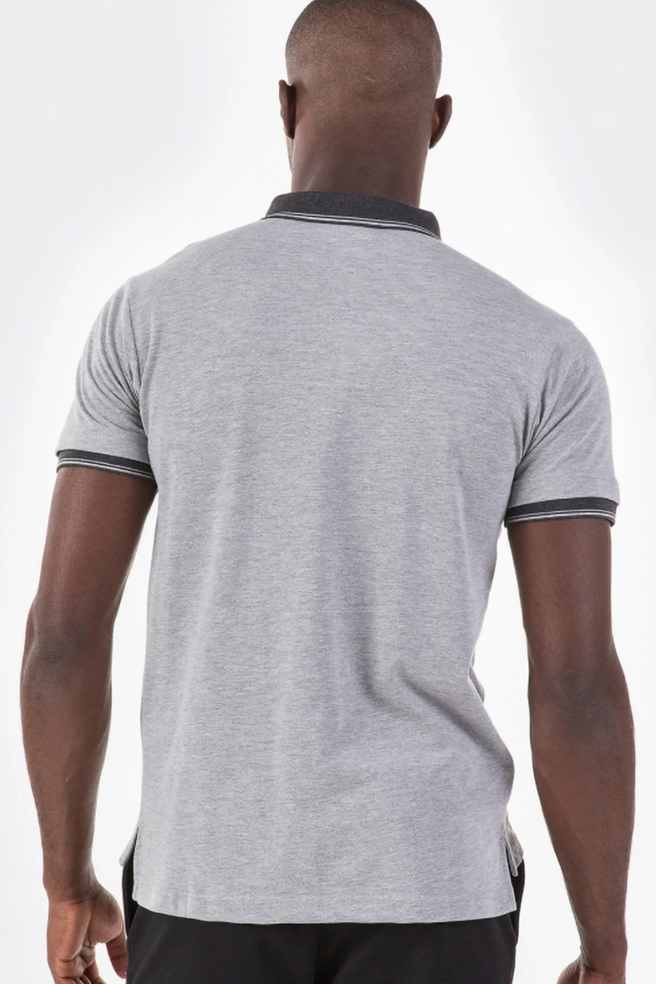 Polo manga corta Bali II gris