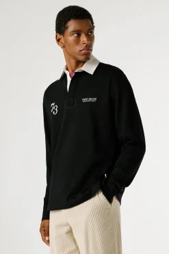 Polo manga larga