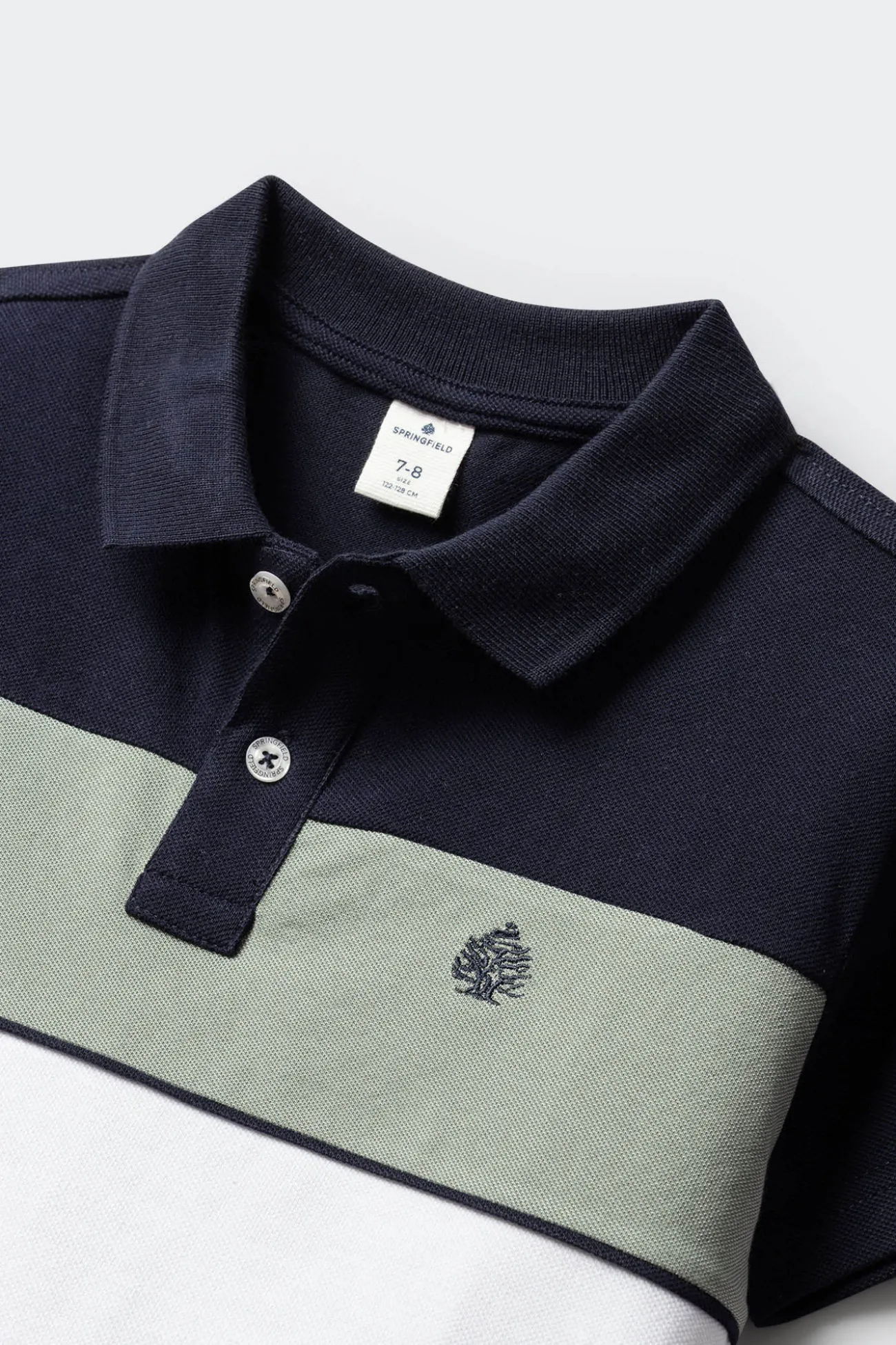 Polo oxford cortados y cosidos ni&ntilde;o