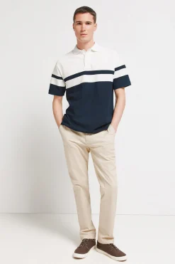 Polo piqu&eacute; cortes regular fit