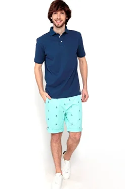Polo piqu&eacute; de manga corta