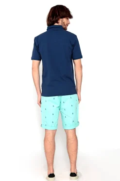 Polo piqu&eacute; de manga corta