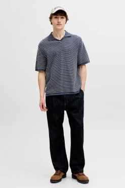 Polo punto relaxed fit algod&oacute;n