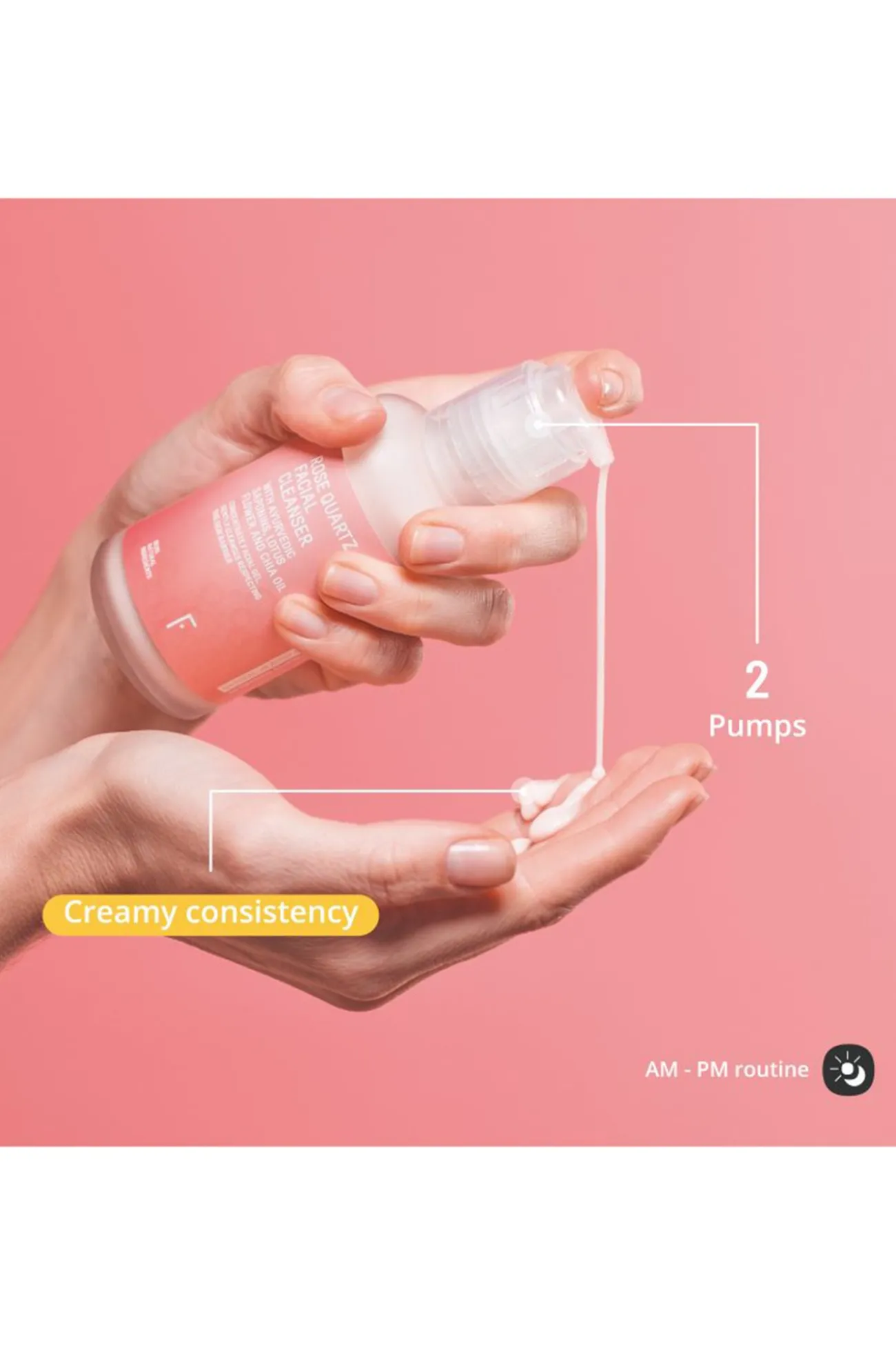 Rose Quartz Limpiador Facial