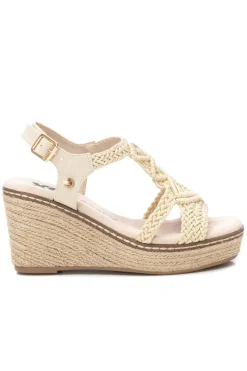 Sandalia cu&ntilde;a nudos macram&eacute;