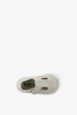 Sandalias barefoot lona tintada