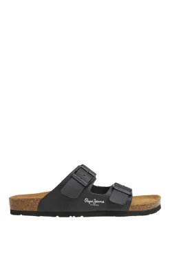 Sandalias Con Doble Hebilla